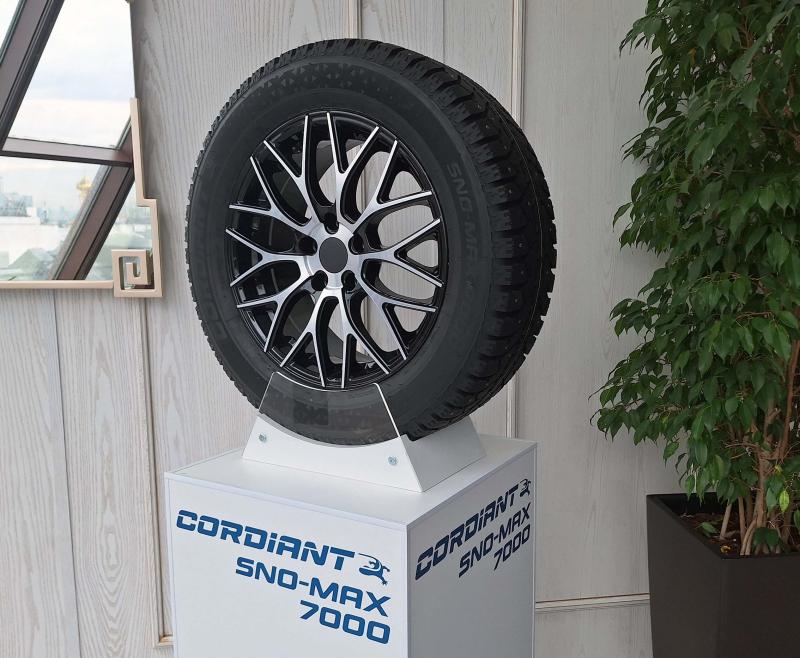 "Кордиант" представили новую модель зимних шипованных шин Cordiant Sno-Max 7000