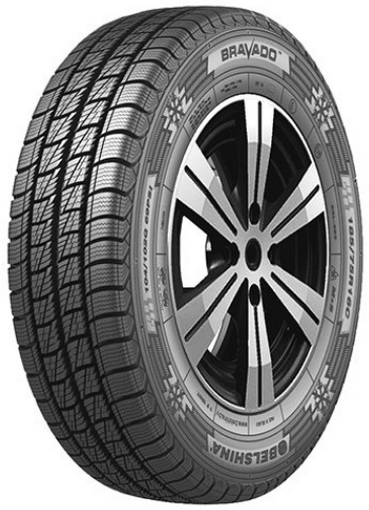 Авто шина Белшина Bravado Бел-353 225/70R15C 112/110s