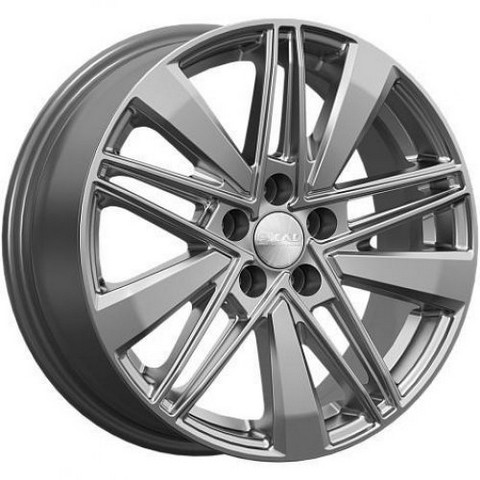 Авто диск Skad Тайто Графит 5x108 R16 литой серебристый темный et45 d63,4