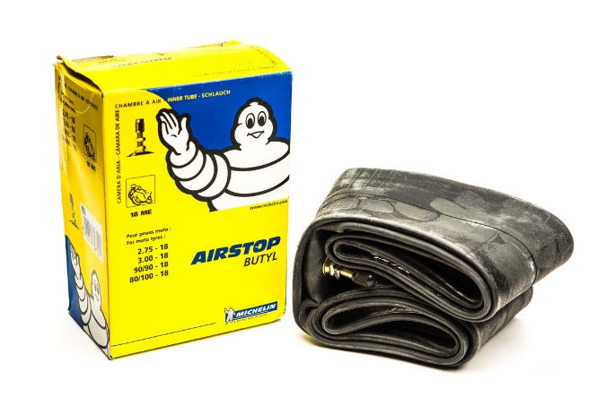 Камера (мото) Michelin Ch.18 Mgr Венитль - прямой 130/80-18, 140/80-18, 120/90-18, 130/90-18, 100/100-18, 110/100-18