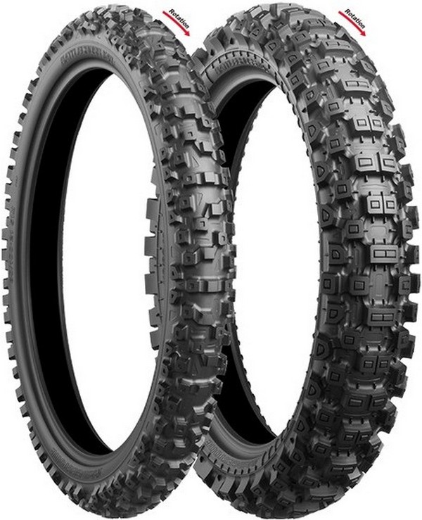 Мотошина Bridgestone Battlecross X40 90/100-21 57M передняя |ТТ,камерная|