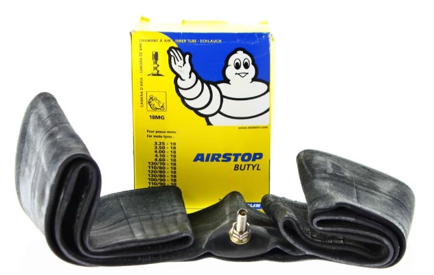 Камера (мото) Michelin Ch. 18Mf Венитль - прямой 110/80-18, 120/80-18, 100/90-18, 110/90-18, 3.25-18, 3.50-18