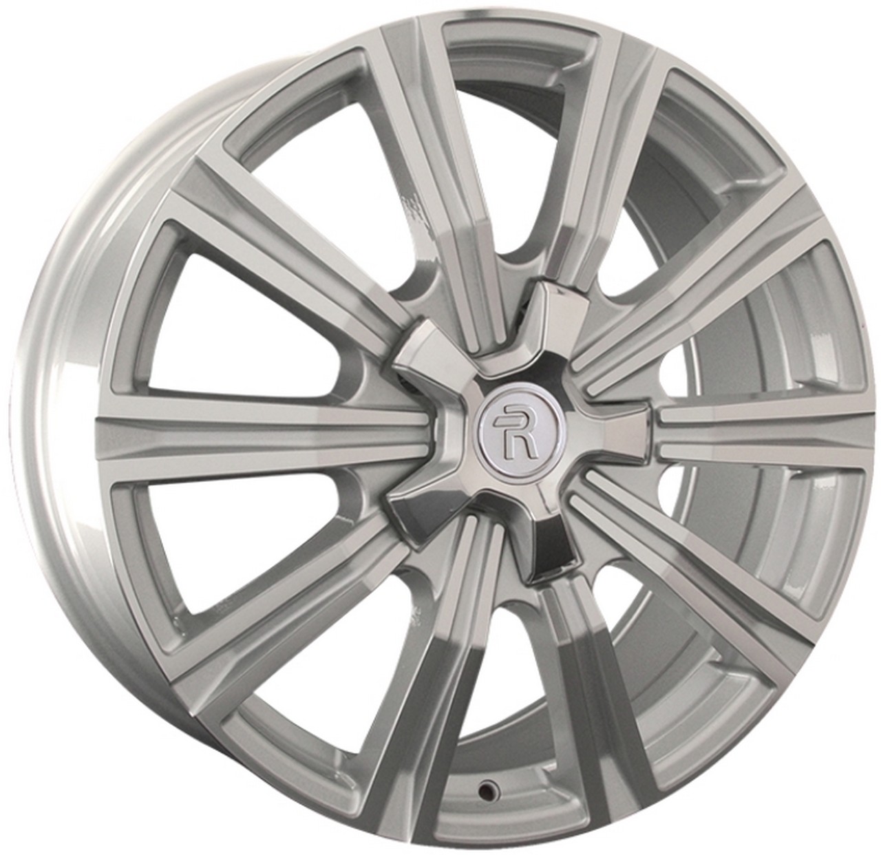 Авто диск Replay Lx97 5x150 R21 литой серебристый с полировкой et54 d110,1