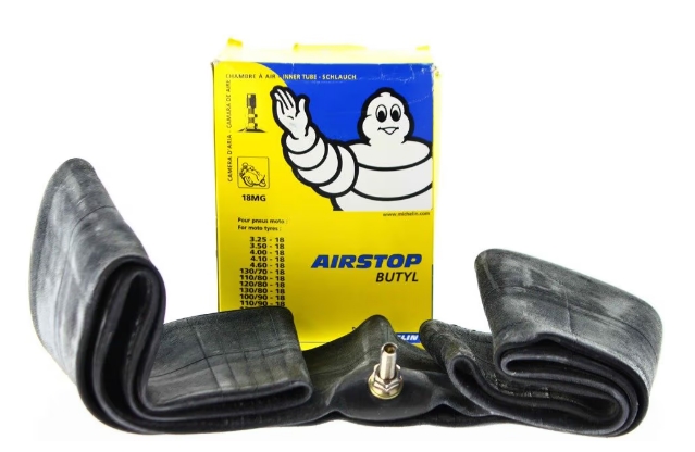 Камера (мото) Michelin Ch. 18Mg Венитль - прямой 130/70-18, 110,120,130/80-18, 100,110,120/90-18, 3.25,3.50-18, 4.00,4.10,4.60-18