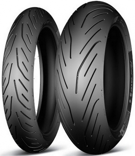 Мотошина Michelin Pilot Power 3 180/55r17 73W задняя |TL, бескамерная|